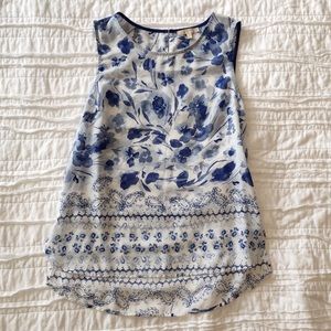 Stitch Fix sheer floral tank